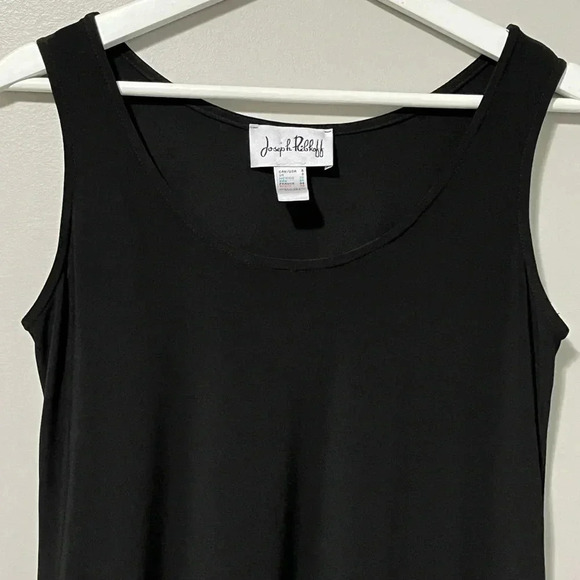 Joseph Ribkoff Sleeveless Layered Hem Tunic - Picture 3 of 8